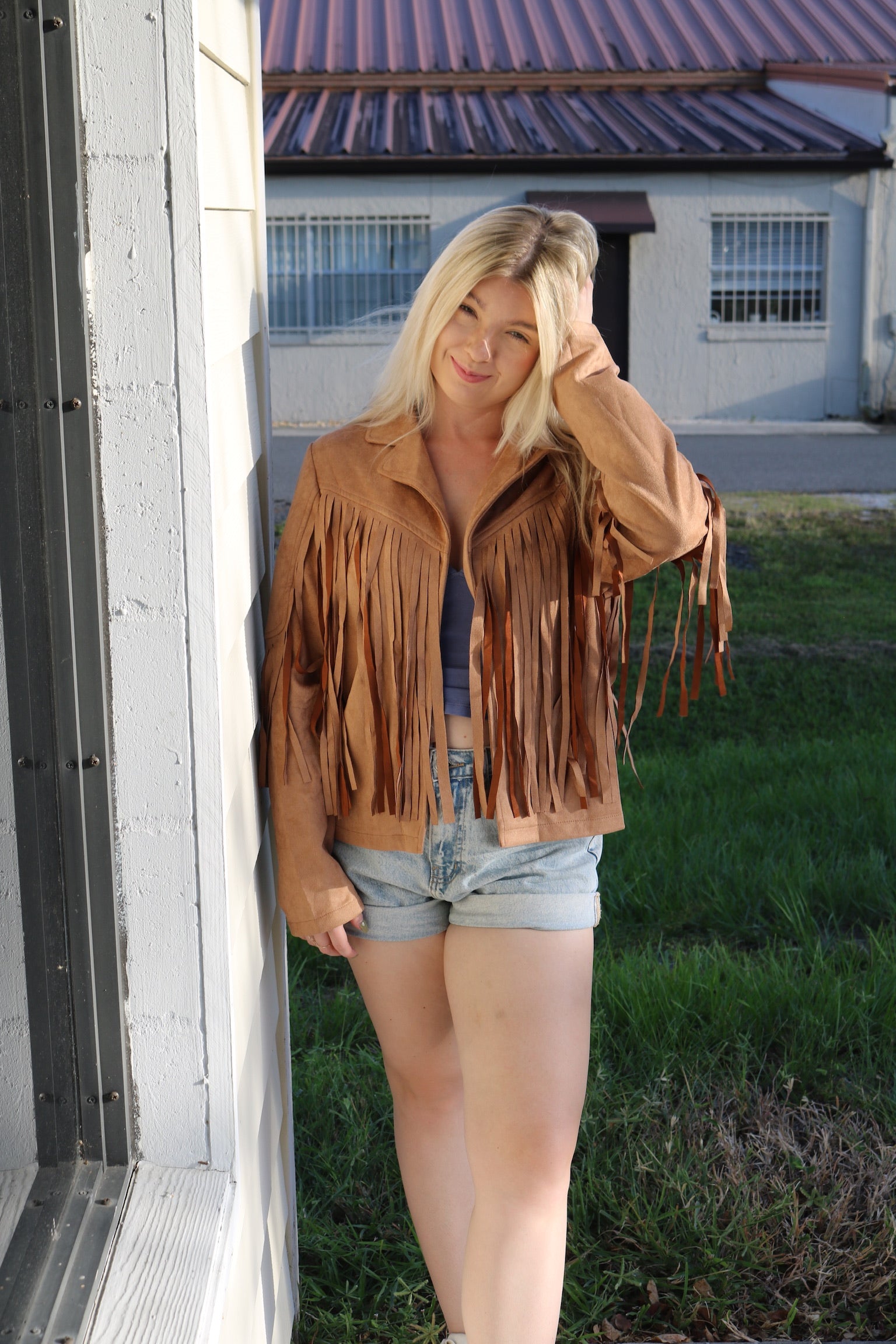 In Fall Suede Jacket