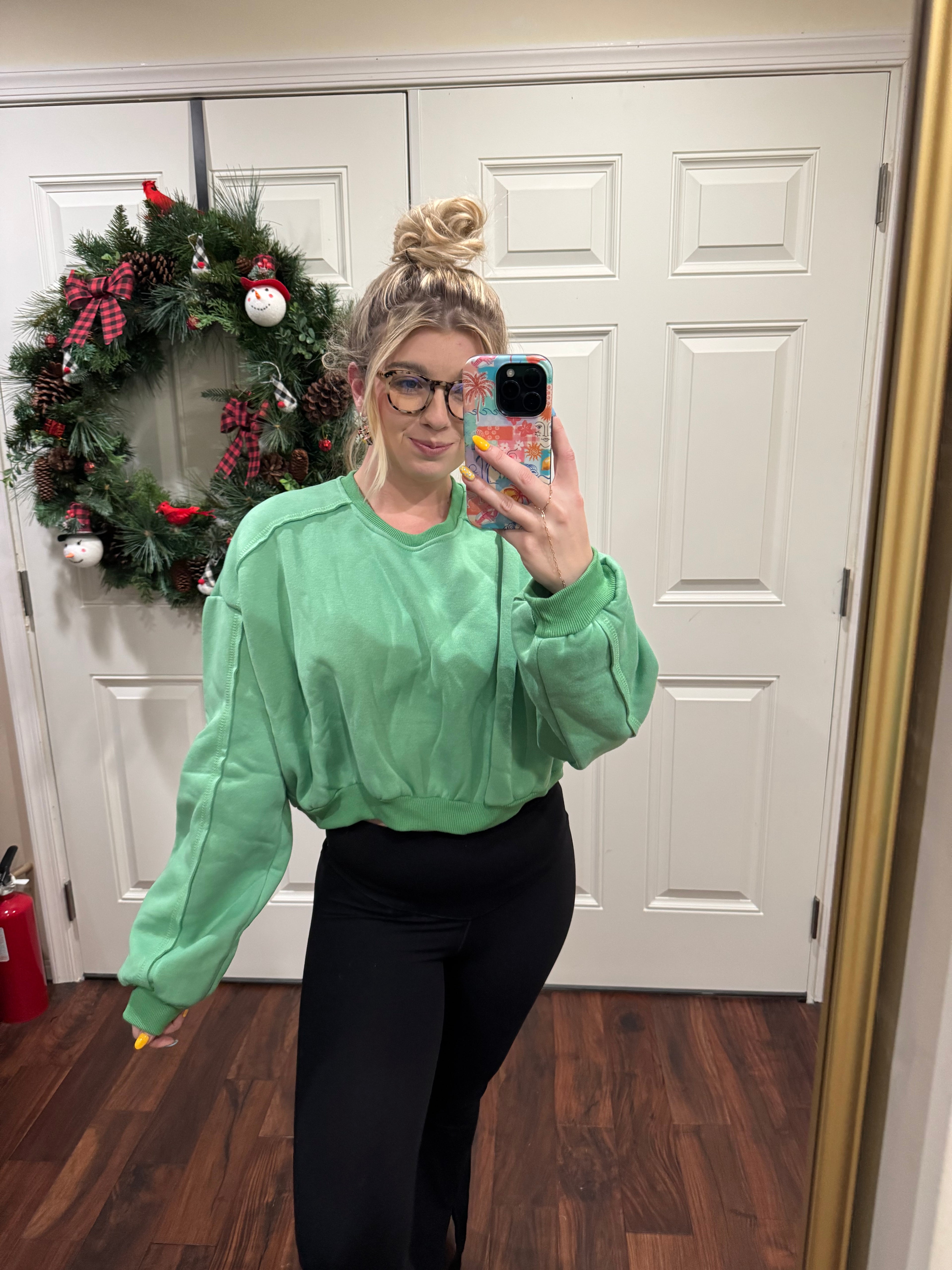 Lime in the Coconut Pullover