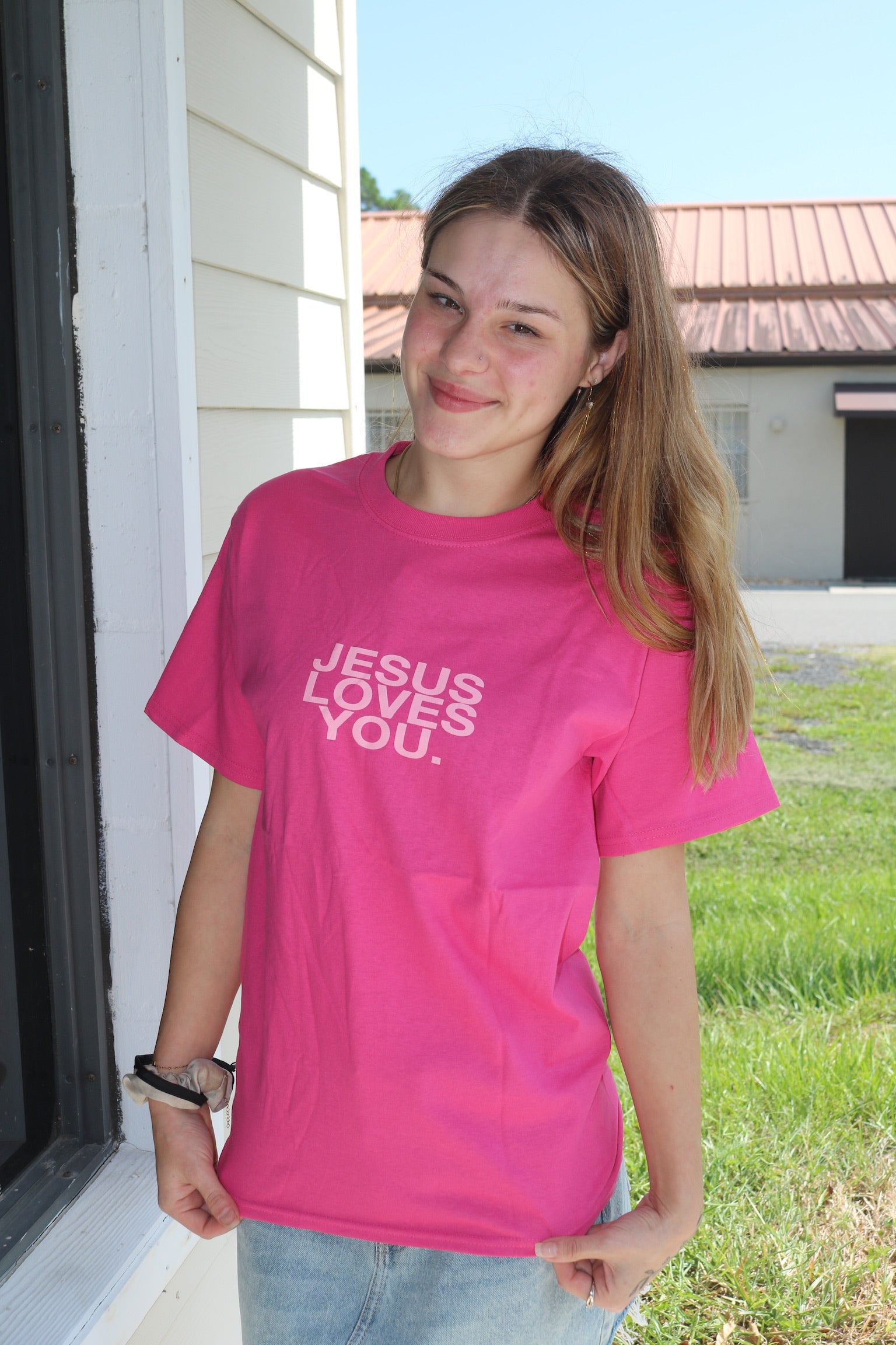 Jesus Loves You, Pink