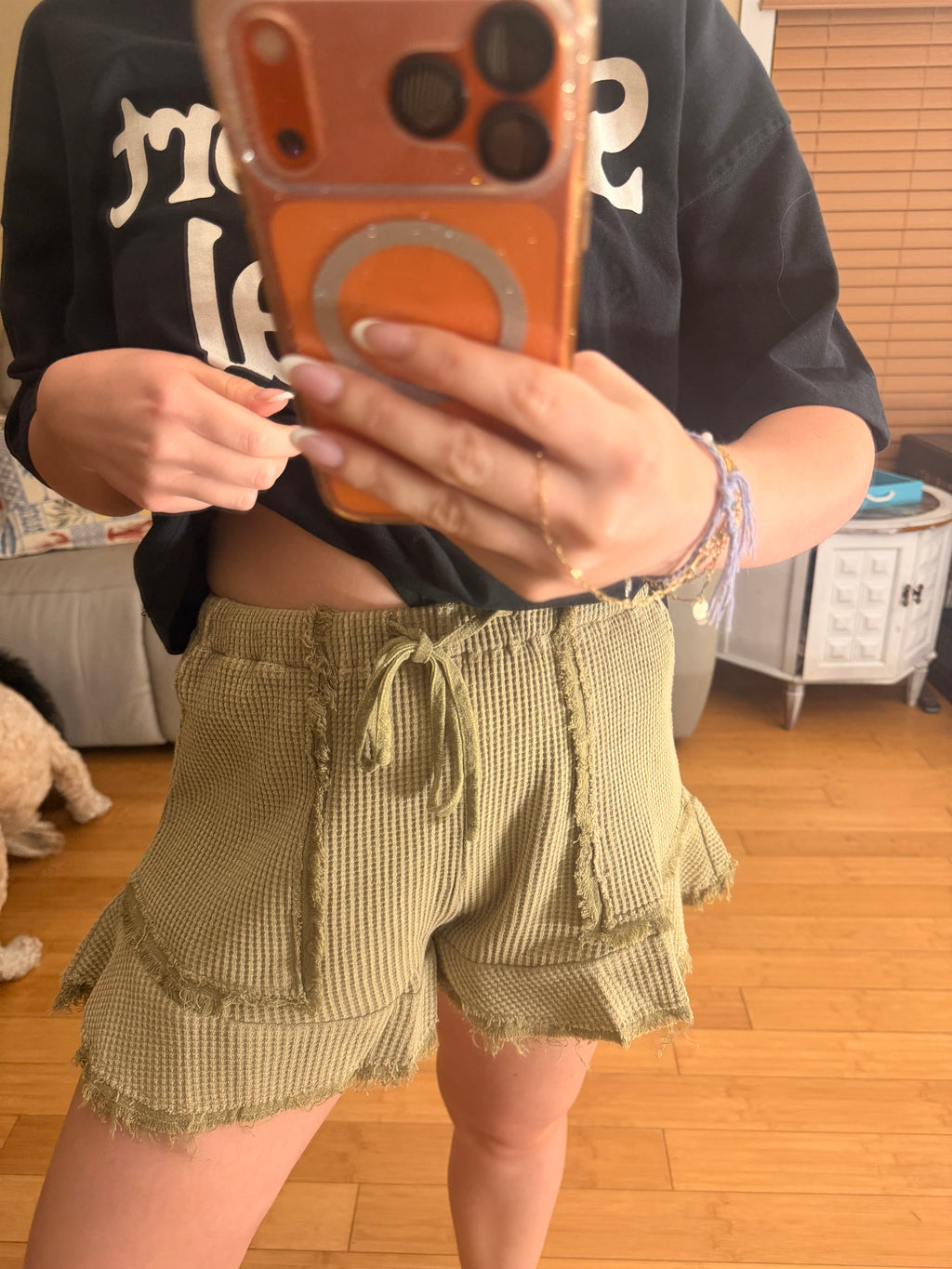 Serenity Waffle Shorts