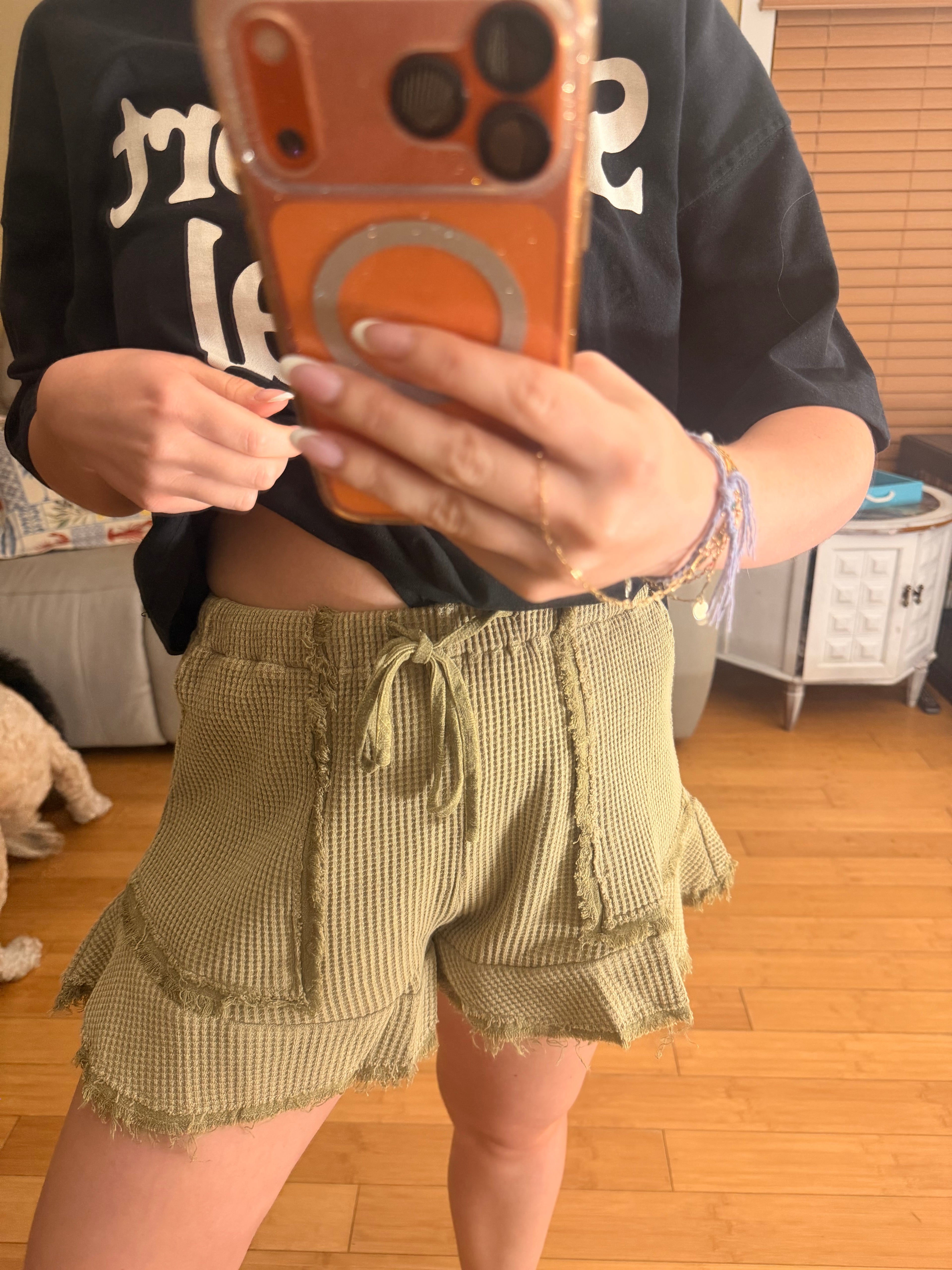 Serenity Waffle Shorts