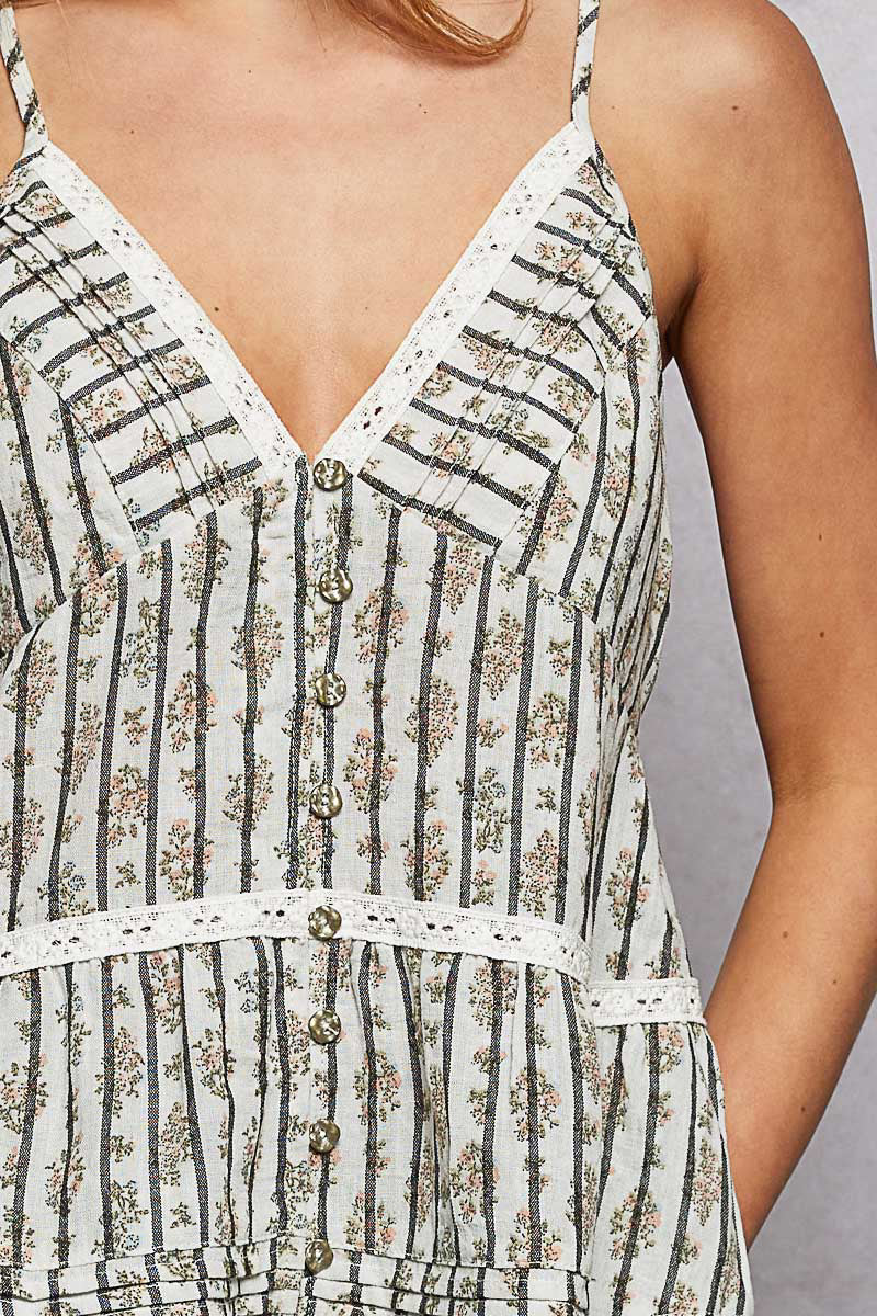 Victorian Daisy Tank