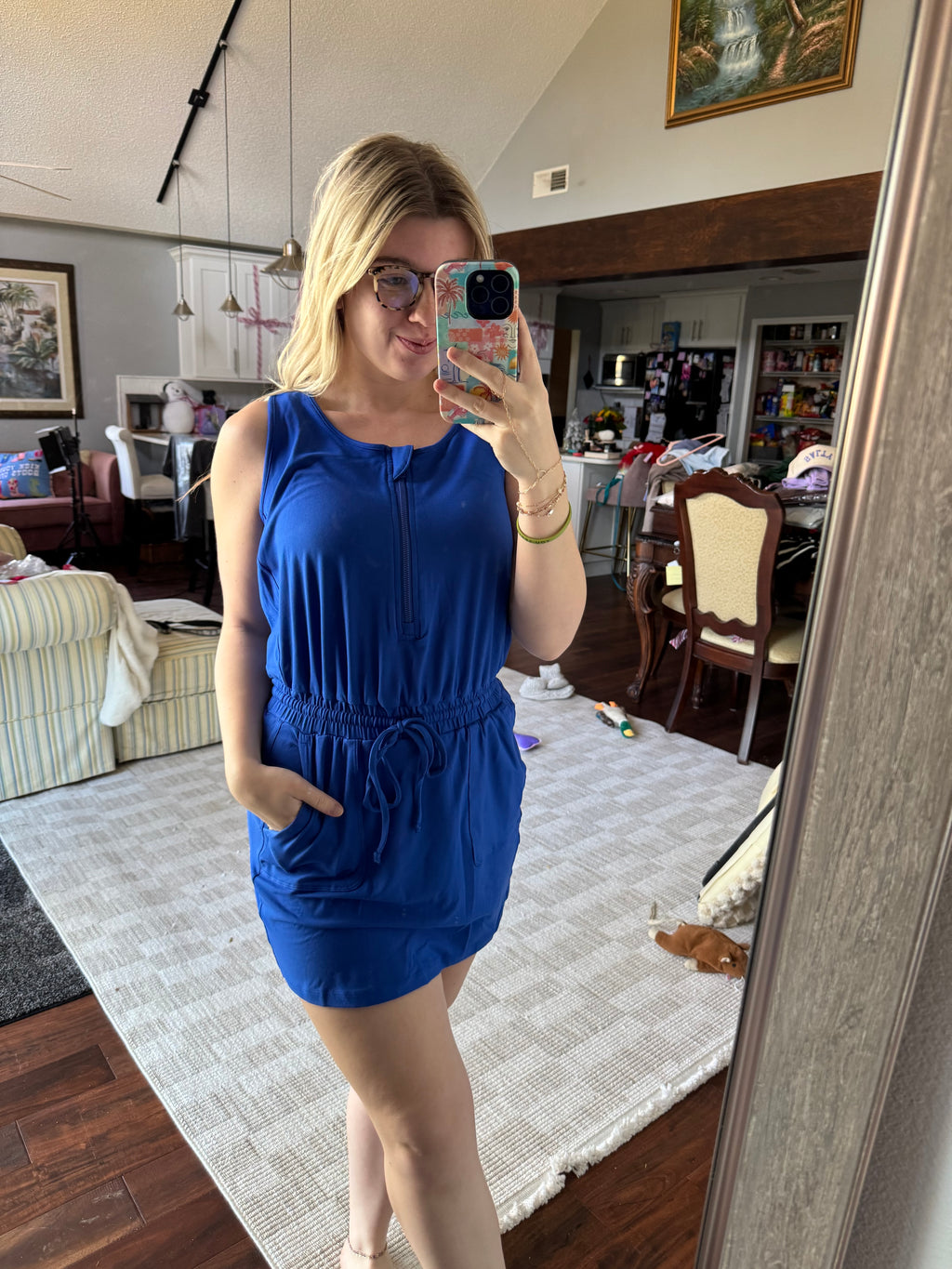 Mousey World Romper Dress