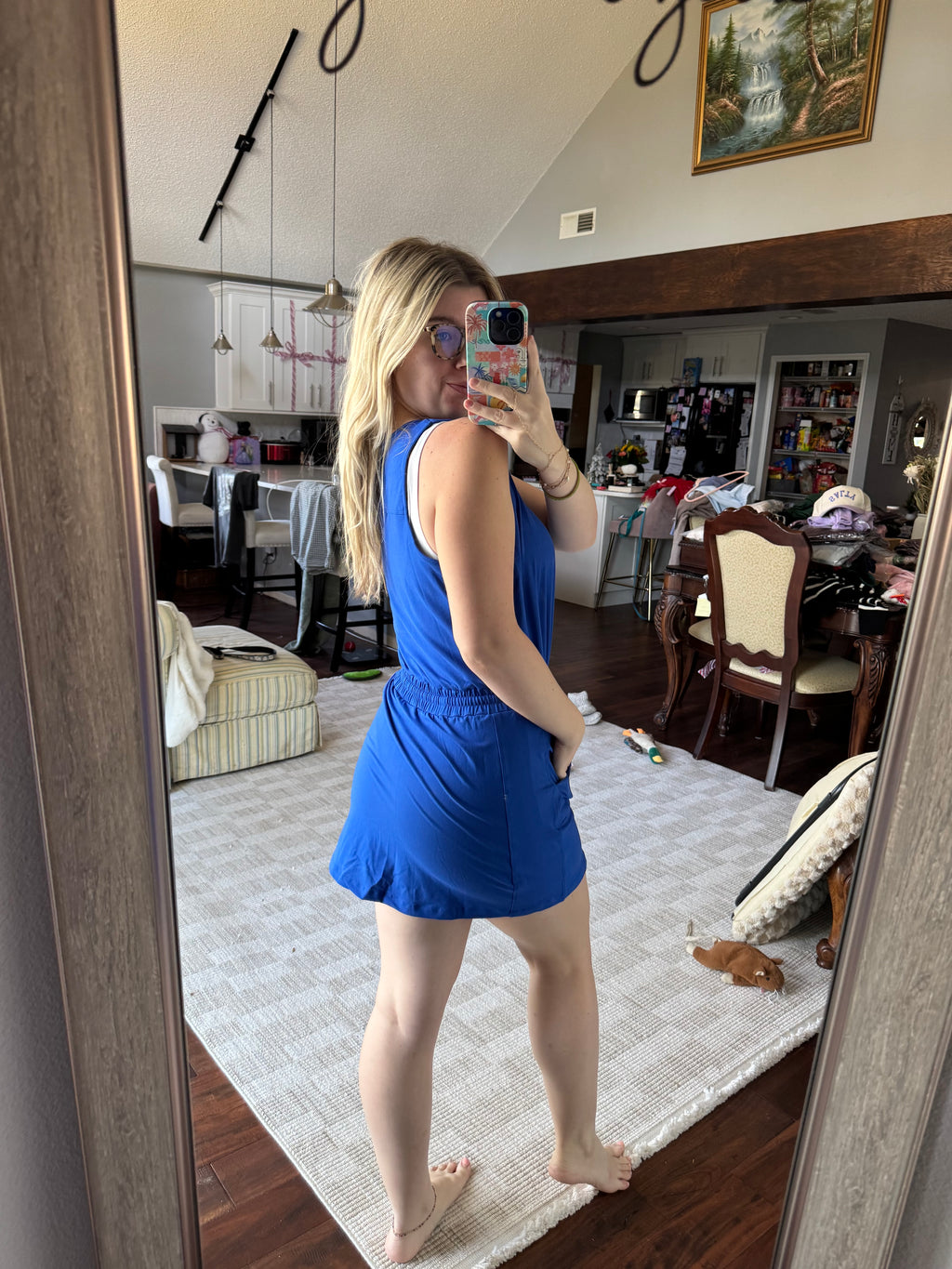 Mousey World Romper Dress