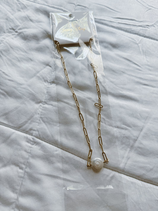 Freshwater Pearl Chain Necklace