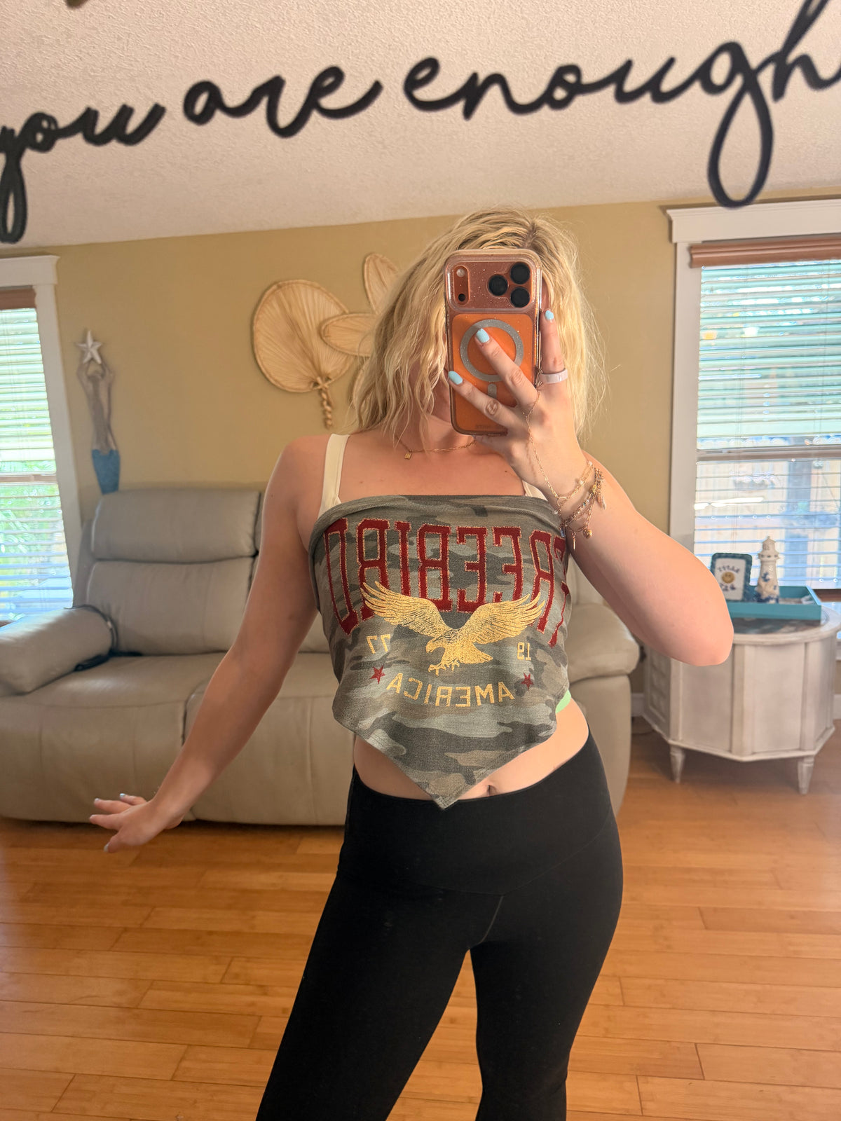 Freebird Tie Back Tube Top