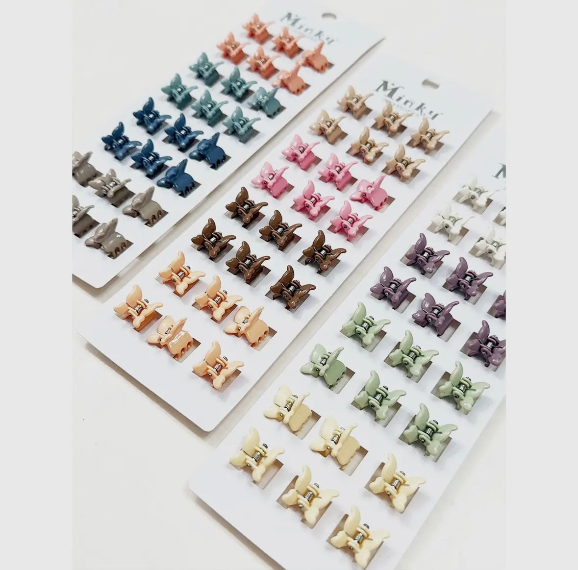 Pack of Flower Mini Clips