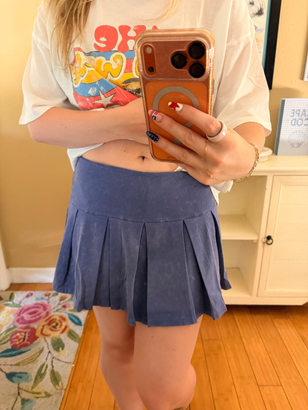 Periwinkle Skort