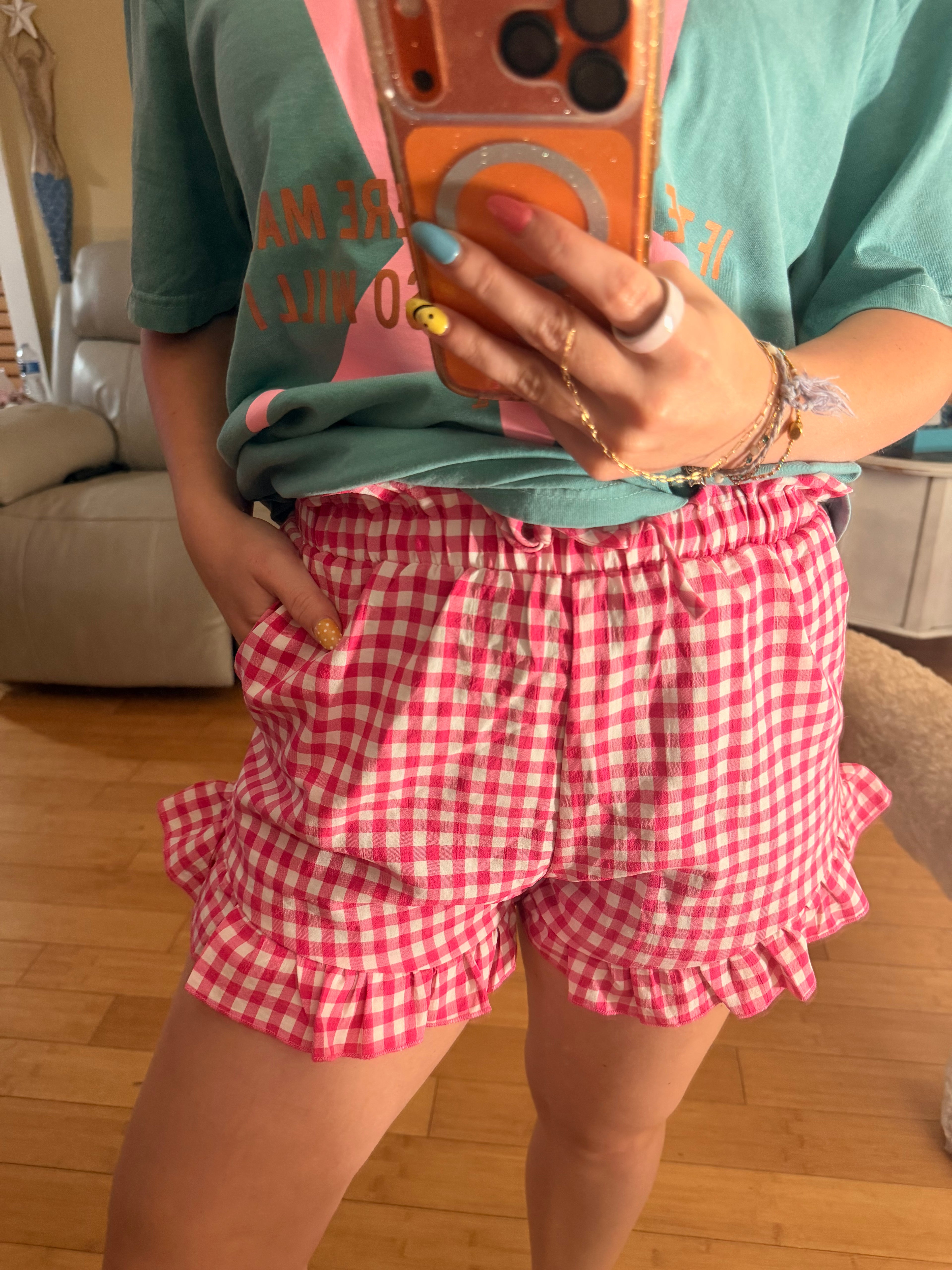 Pink Picnic Shorts