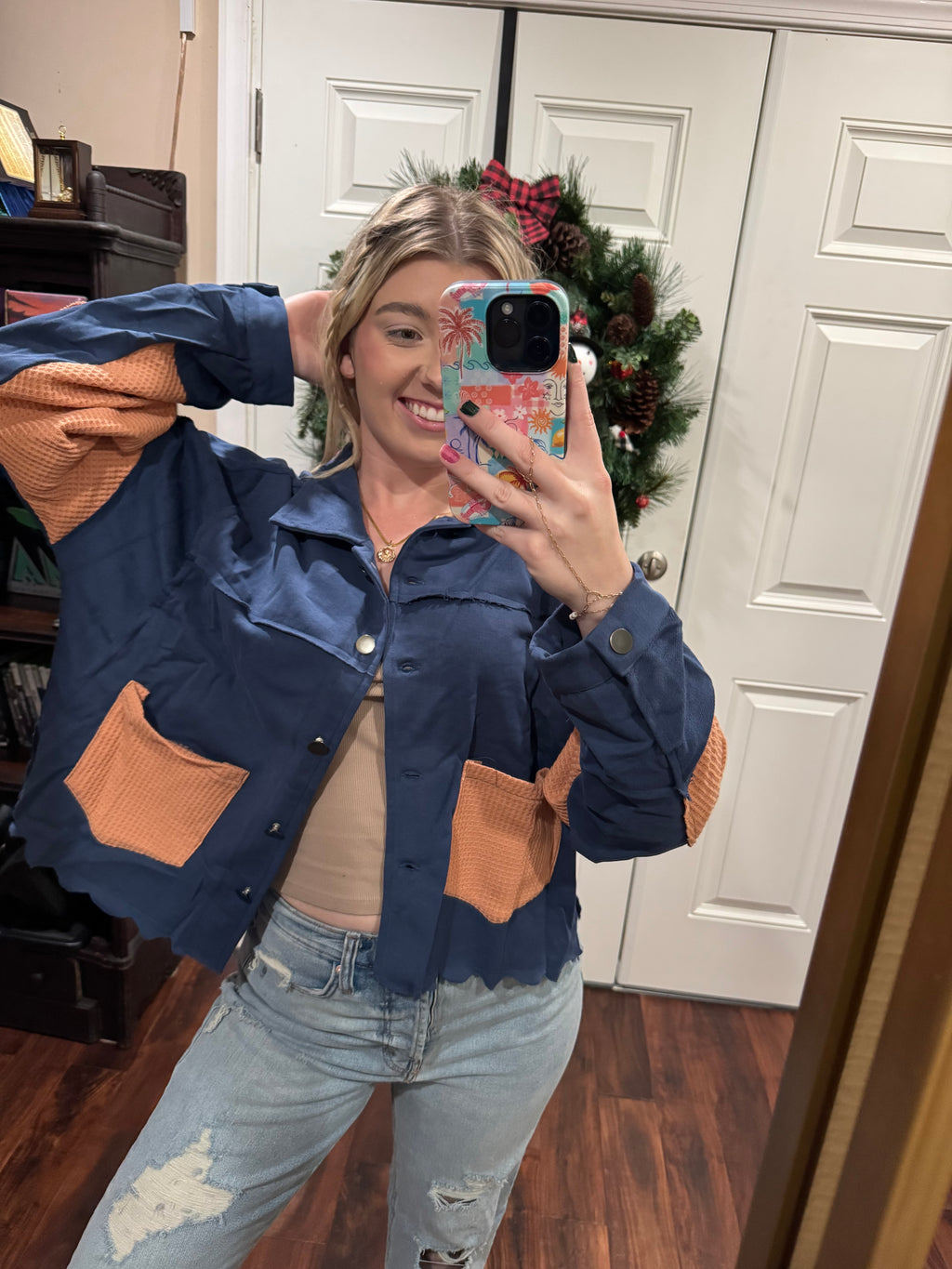 Winter Blues Shacket