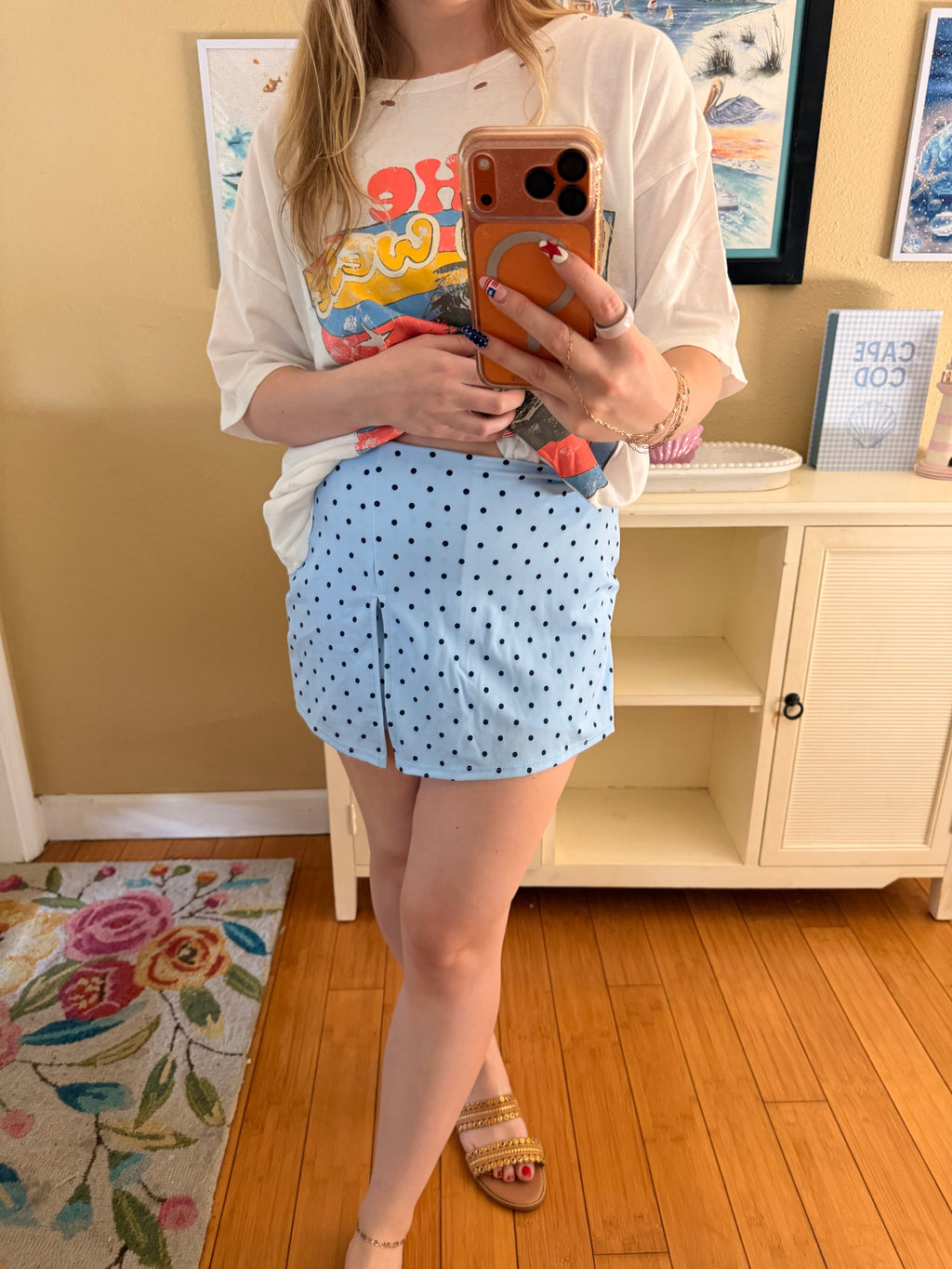 Pookie Polka Skort