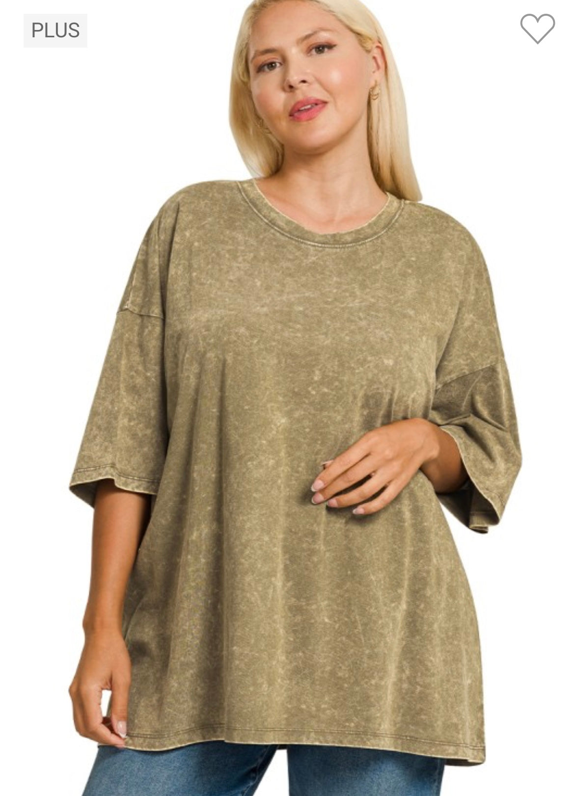 Olive Bliss Comfy Tee