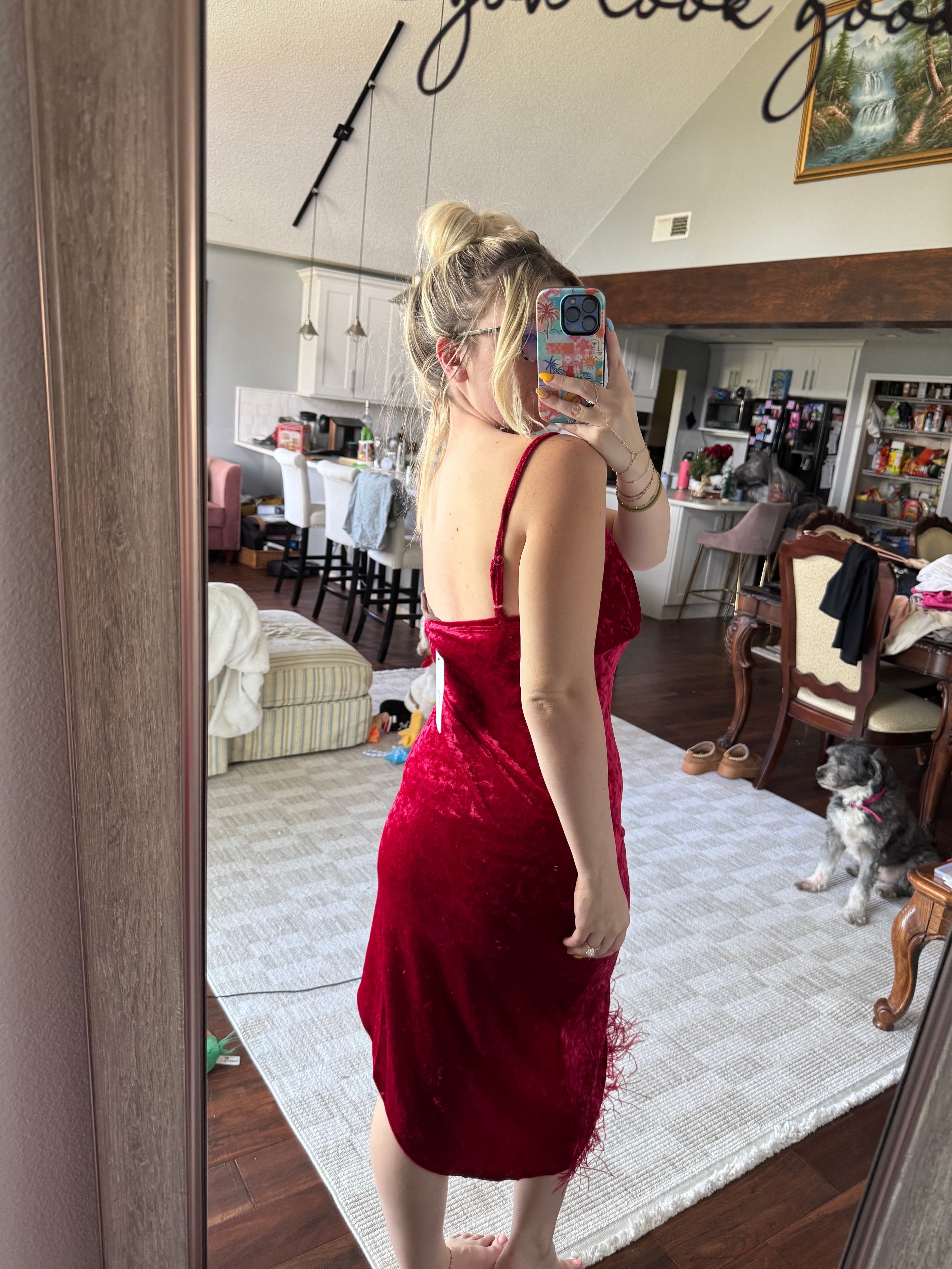 Ruby Red Dress