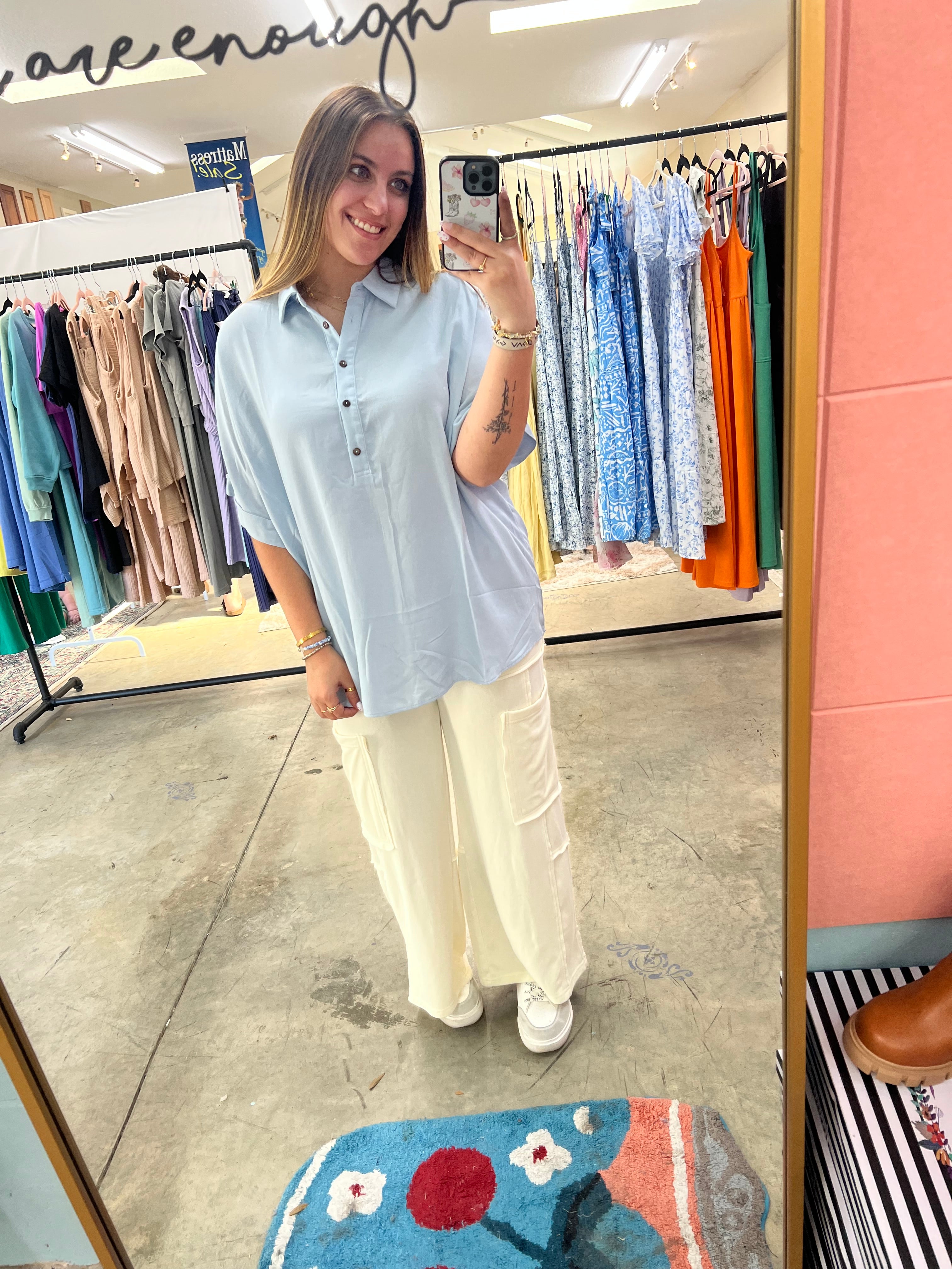 Linen Dream Oversized Tunic