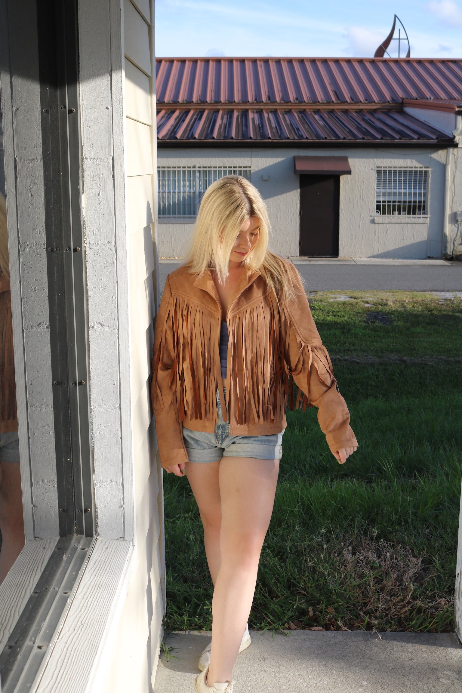 In Fall Suede Jacket