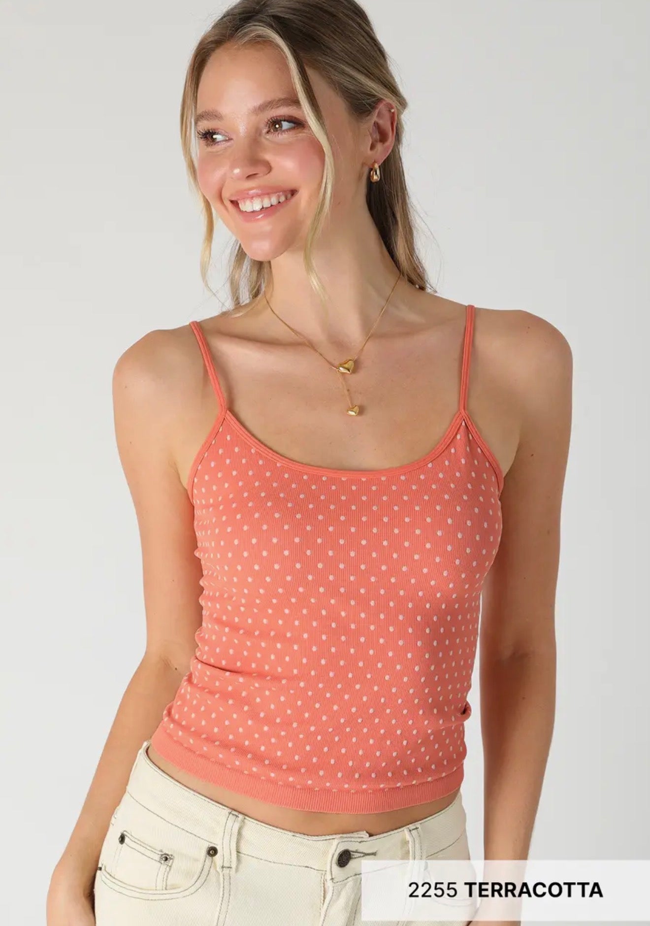 Terracotta Polka Dot- One Size