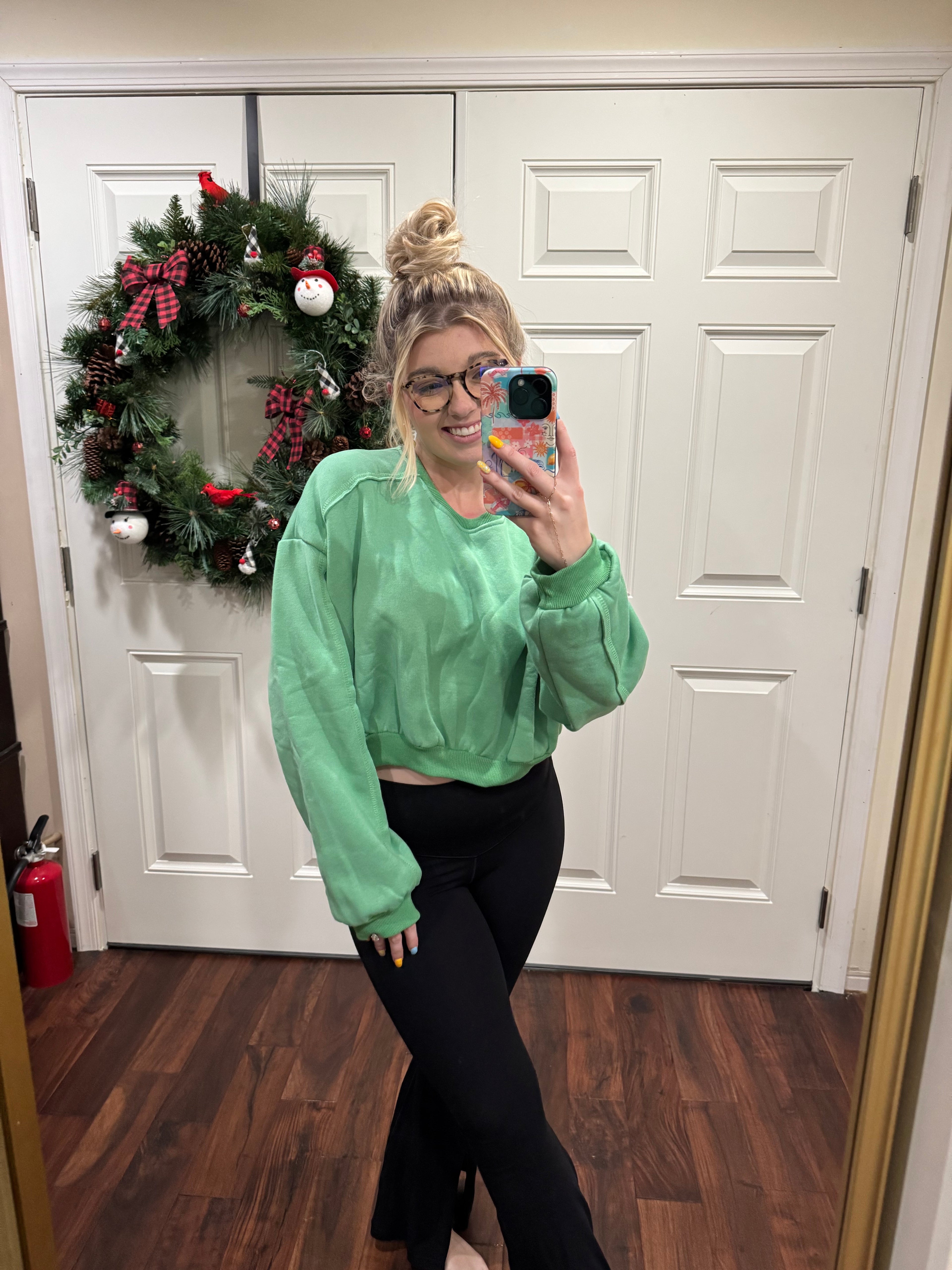 Lime in the Coconut Pullover
