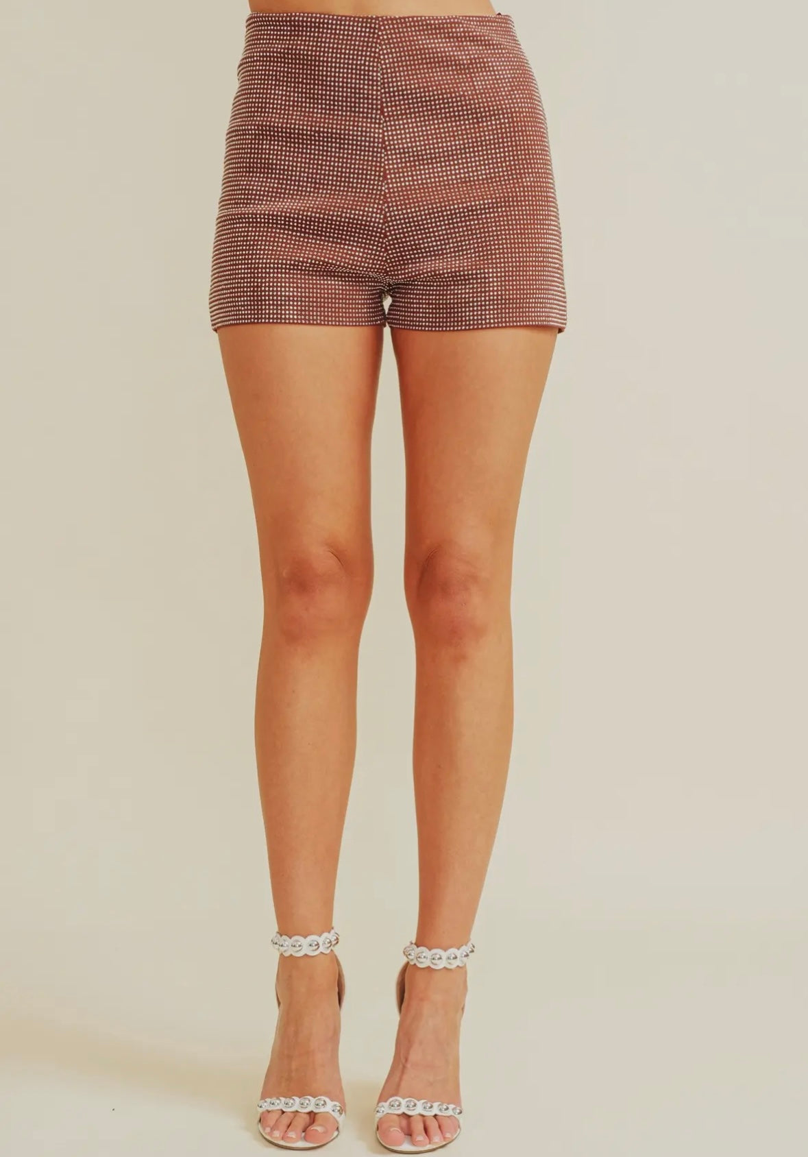 Mocha Frappe Sparkle Shorts