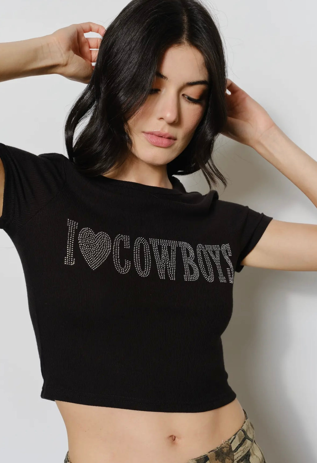 I Heart Cowboys Baby Tee