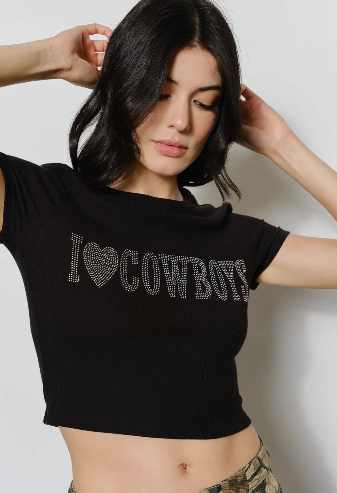 I Heart Cowboys Baby Tee