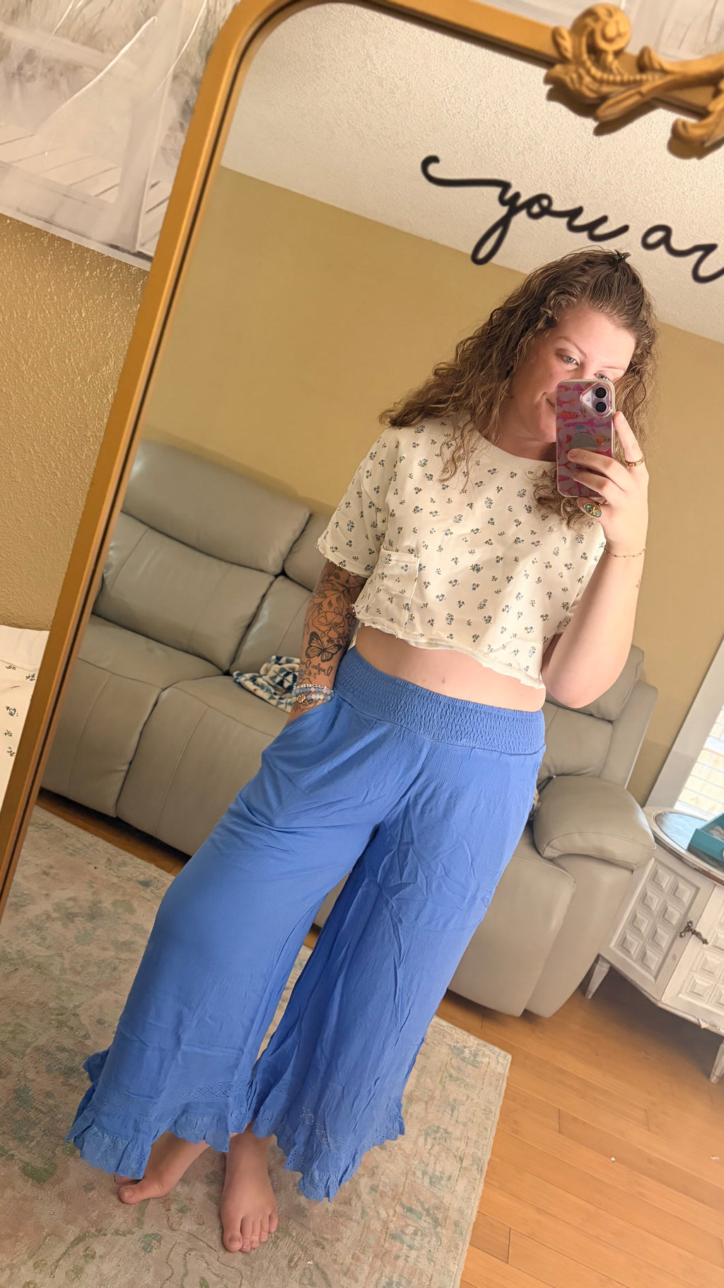 Ella Lace Easel Pants