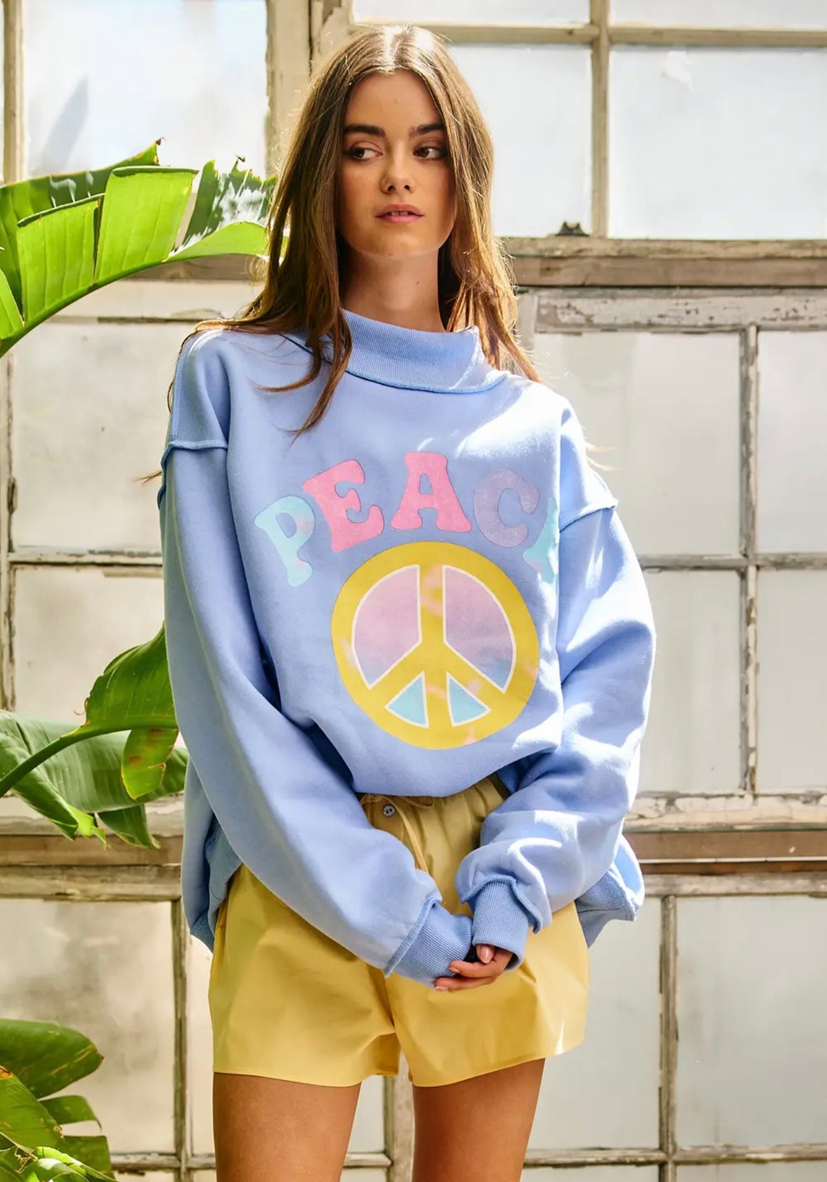 Peace Mockneck