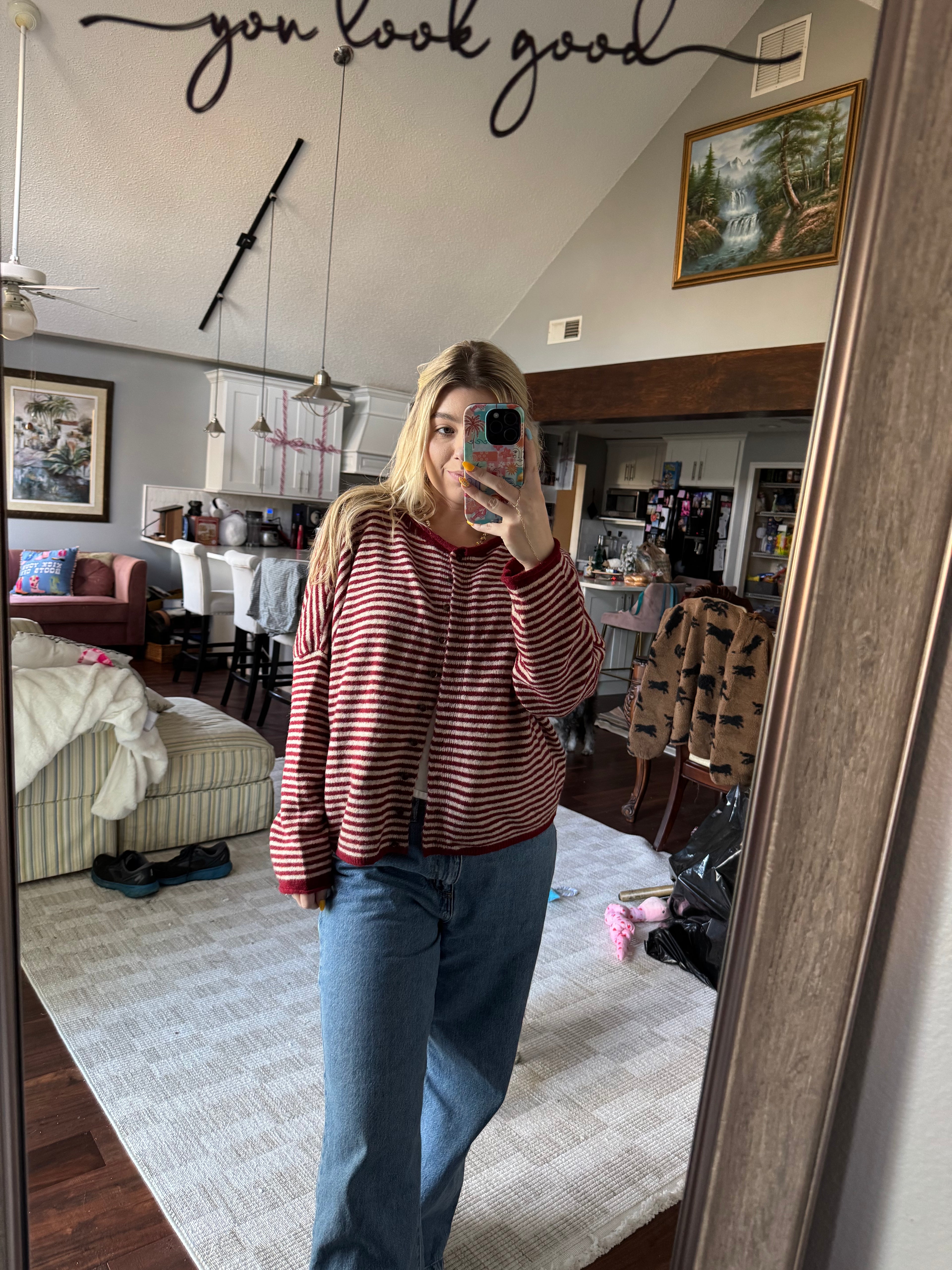 Candy Lane Cardigan Top