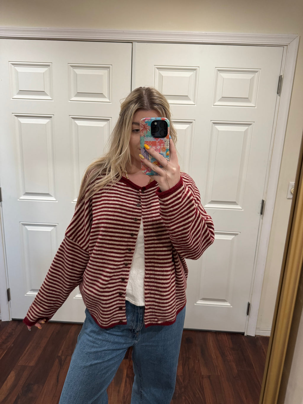 Candy Lane Cardigan Top