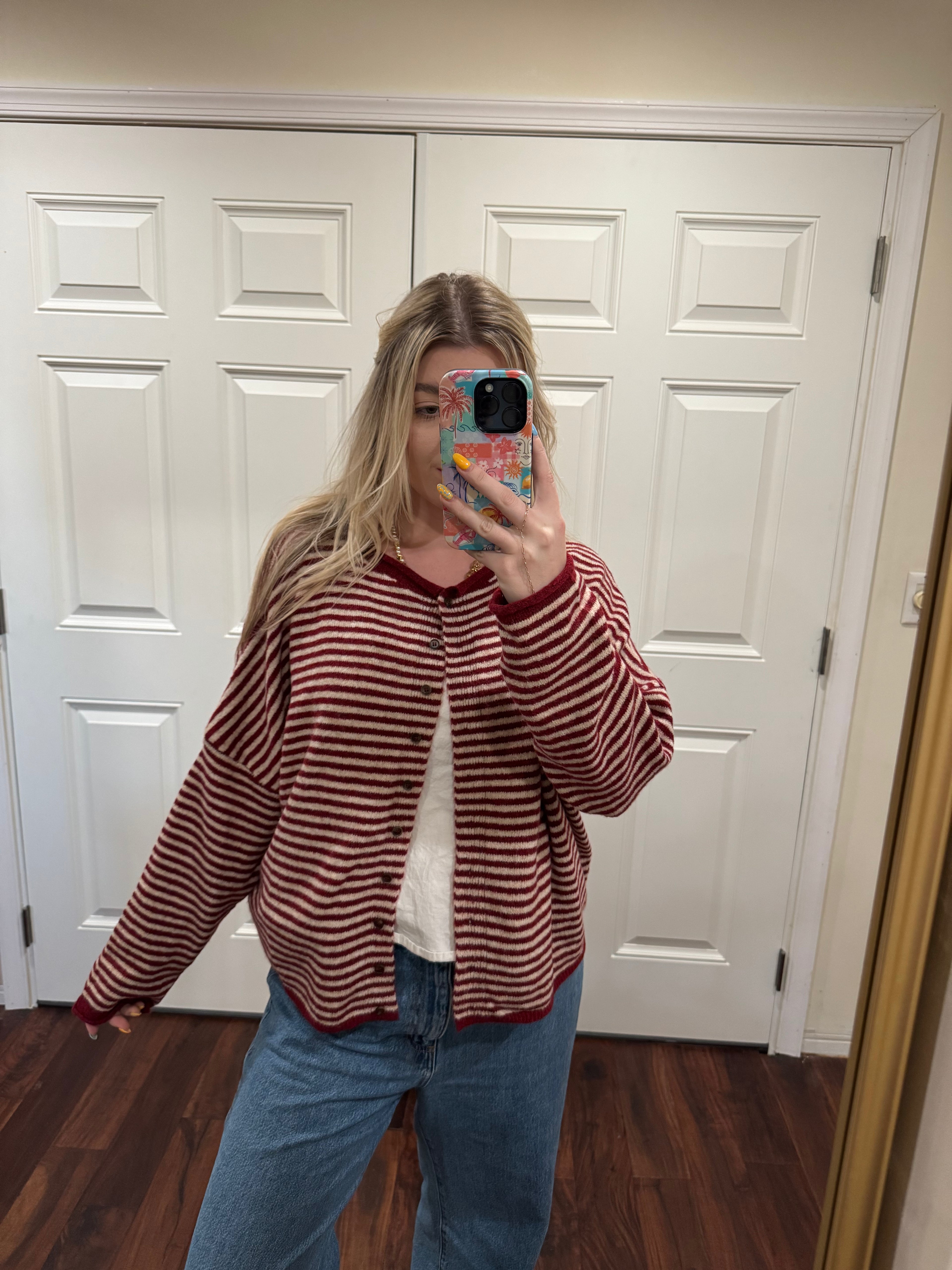 Candy Lane Cardigan Top