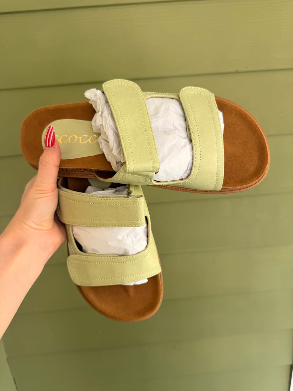 Green Tea Sandals
