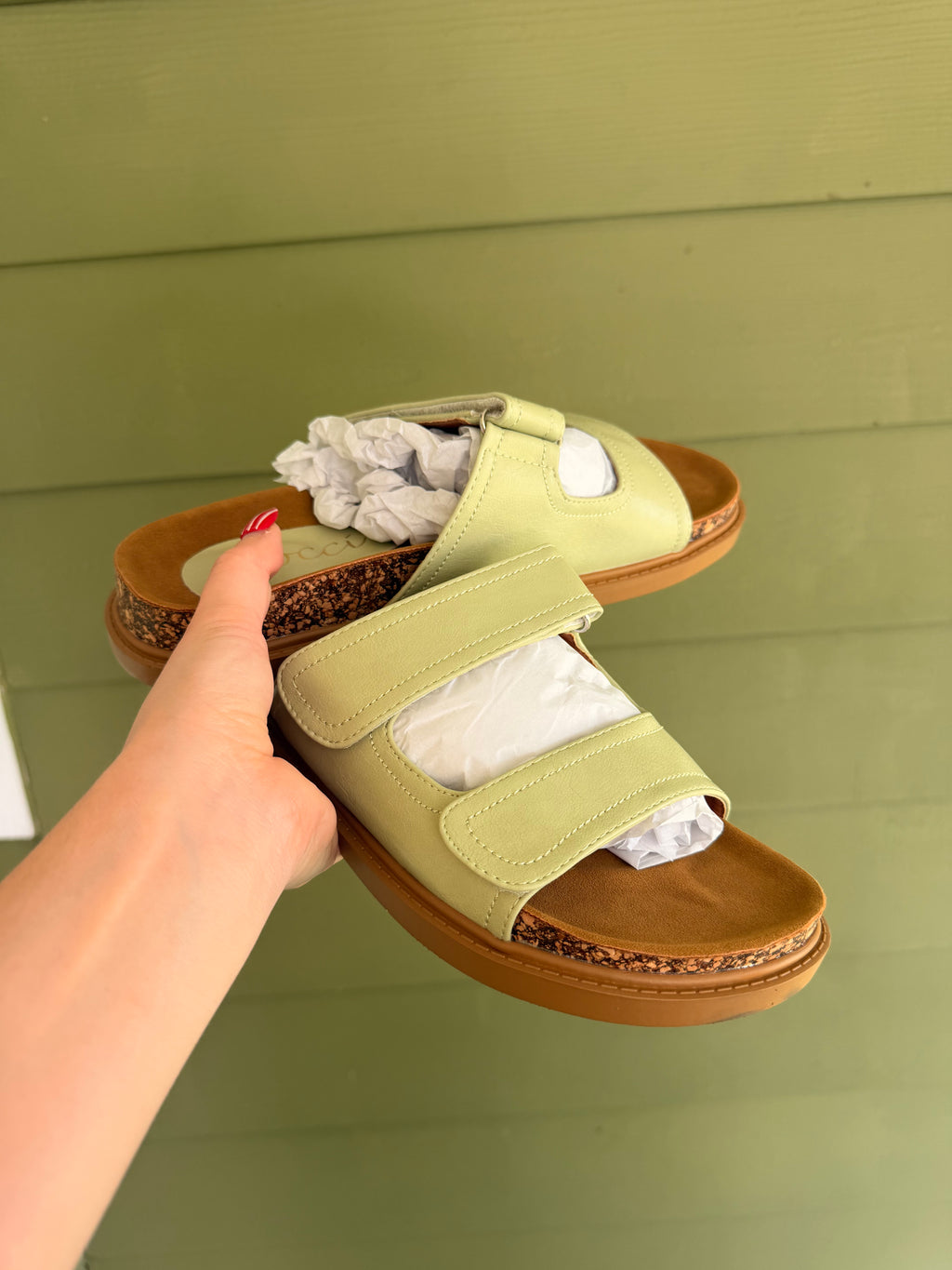 Green Tea Sandals
