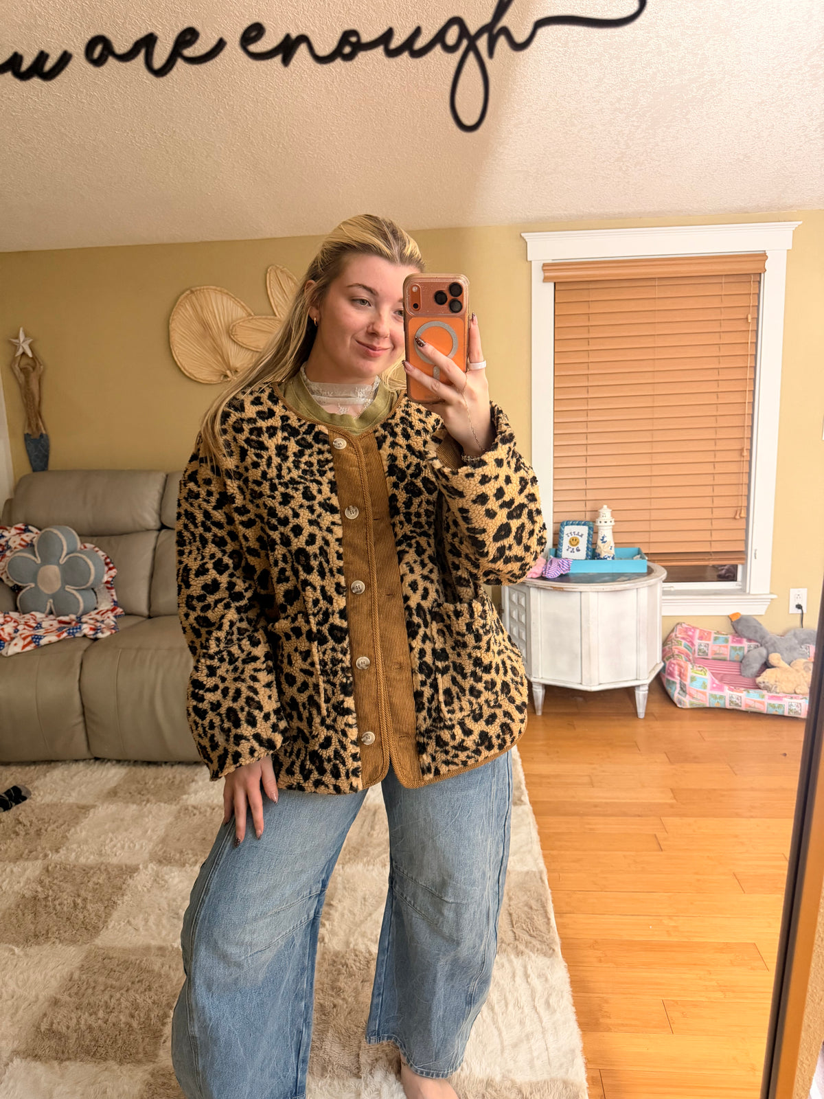 Wildin Out Sherpa Jacket