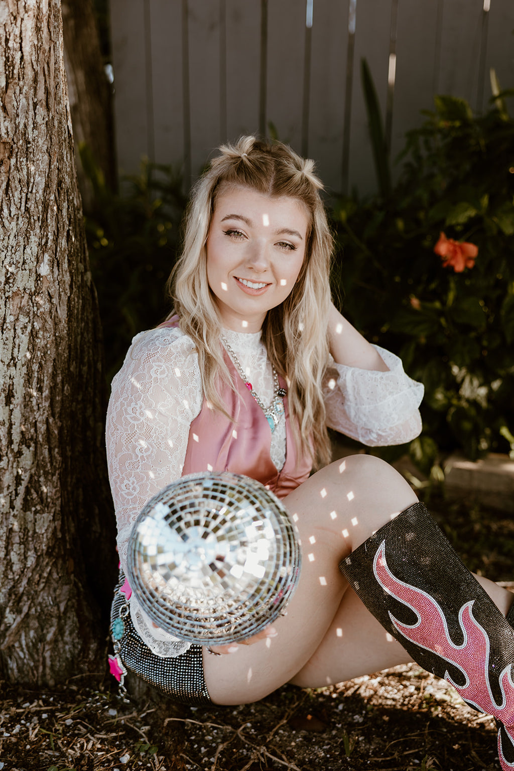 Rhinestone Cowgirl Flared Undershirt
