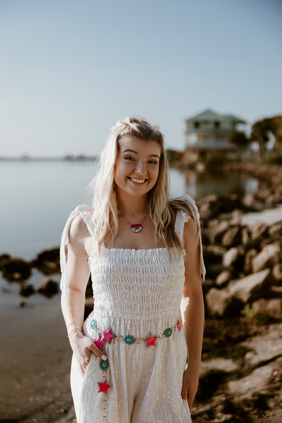Seaside Cowgirl Romper