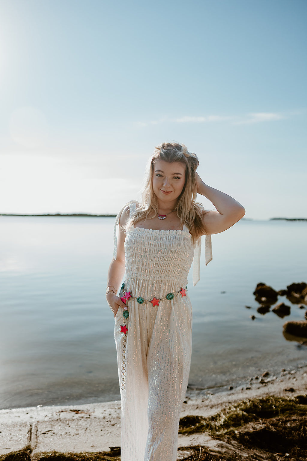 Seaside Cowgirl Romper