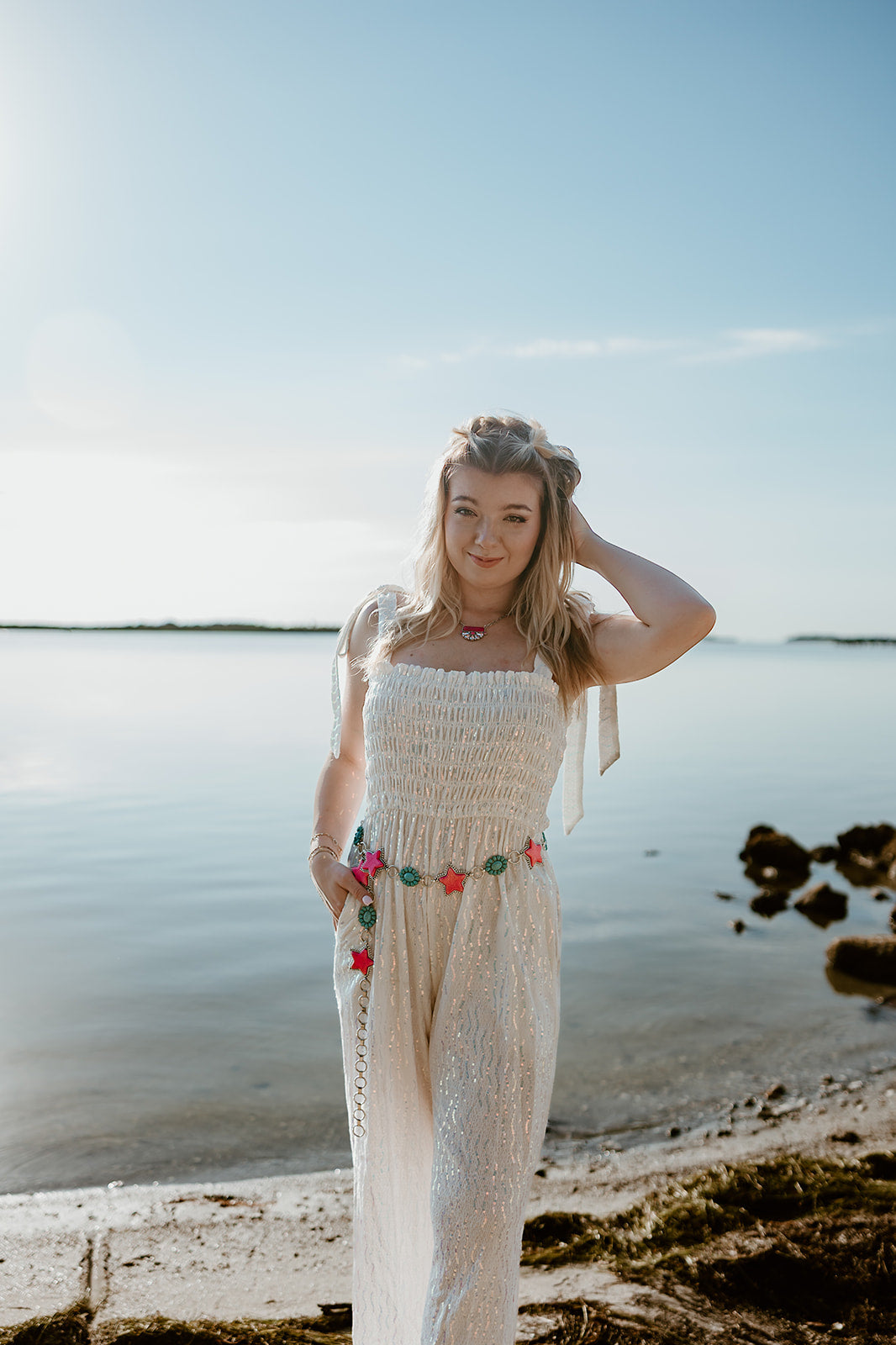 Seaside Cowgirl Romper