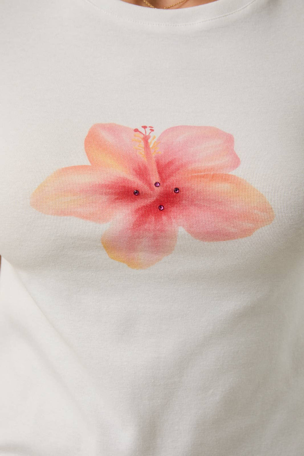 Rhinestone Baby Tee