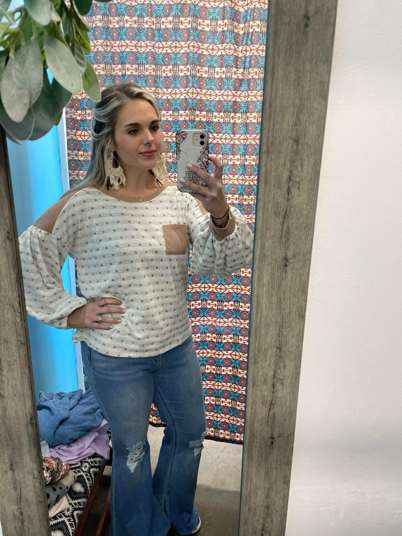 Vintage Star Blouse